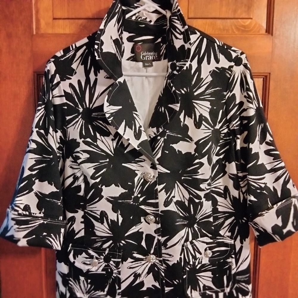 Black White jacket